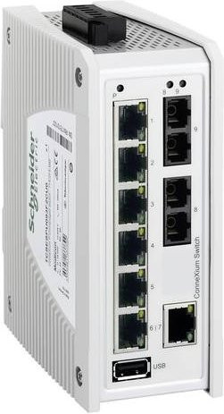 Schneider Electric TCSESPU093F2CU0 Netzwerk Switch Ethernet/LAN in Weiß - Bild 1