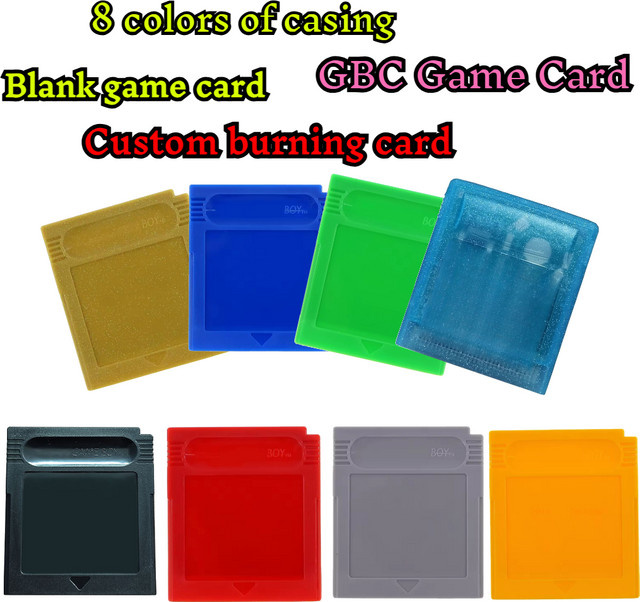 GBC Spielkarte Blanko, Mehrfarbige Hülle, Kunststoff - Bild 1