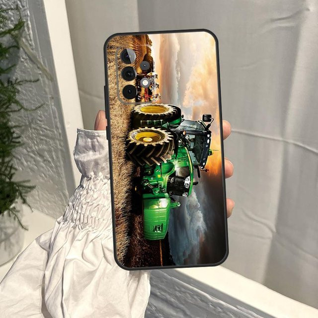 Handyhülle mit Traktor-Motiv für Samsung Galaxy A-Serie (A12 bis A56), Multicolor - Bild 1