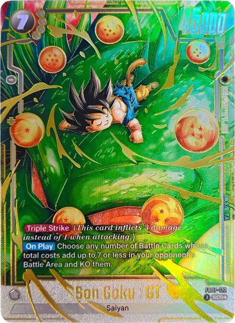 Bandai Dragon Ball Son Goku GT Sammelkarte, English, Fantasy - Bild 1