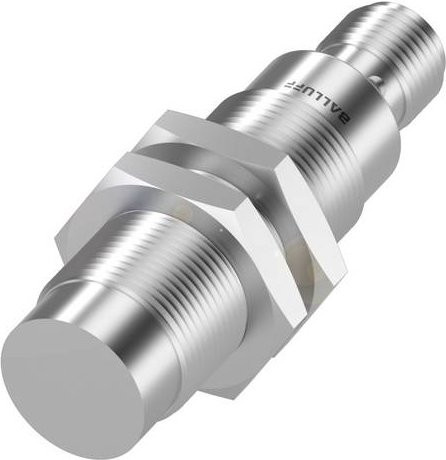 Balluff Induktiver Sensor BES M18EF1-NSC20F-S04G-S BES02Y0, nicht bündig, NPN, Schließer, Farbe: Silber, Durchmesser: 18 mm, Länge: 63,5 mm - Bild 1