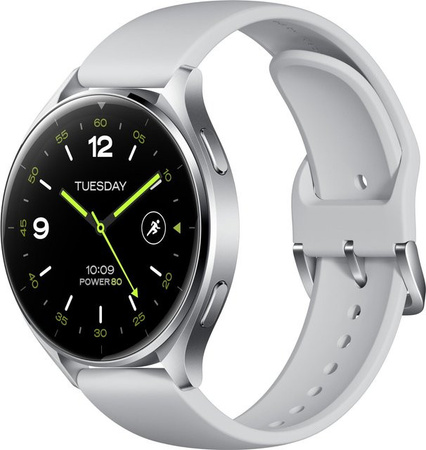 Xiaomi Smartwatch, Aluminium, Silber, Silikon, Unisex