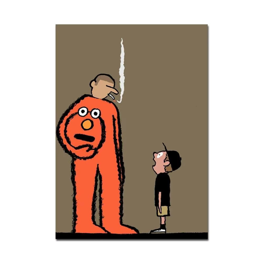 Anime J-Jean Art Jullien DIY Klebeposter abstrakte Wanddekoration mehrfarbig - Bild 6
