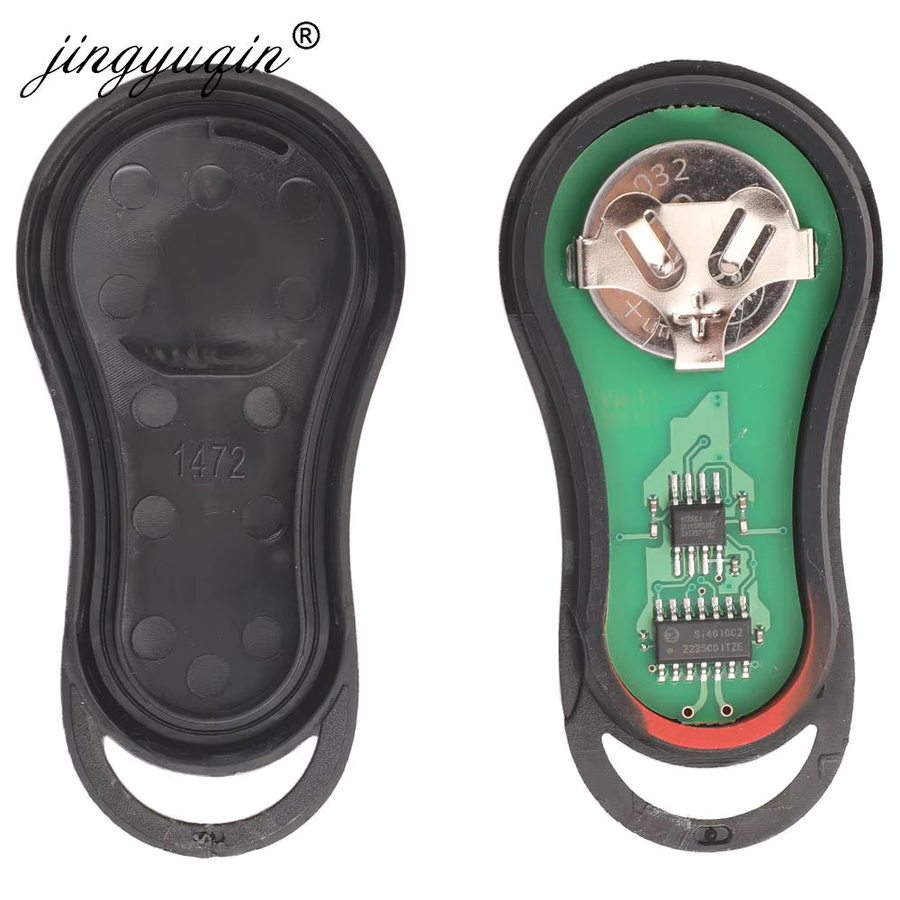 Jingyuqin Auto Fernbedienung mit 315MHz ID64 Schlüssel für Dodge Jeep Chrysler Concorde 300M 2001-2004 in Schwarz - Bild 5