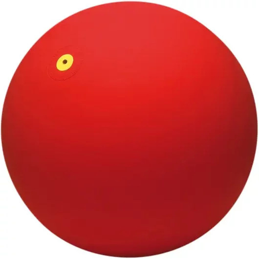 WV Glockenball, Rot, Gummi - Bild 1