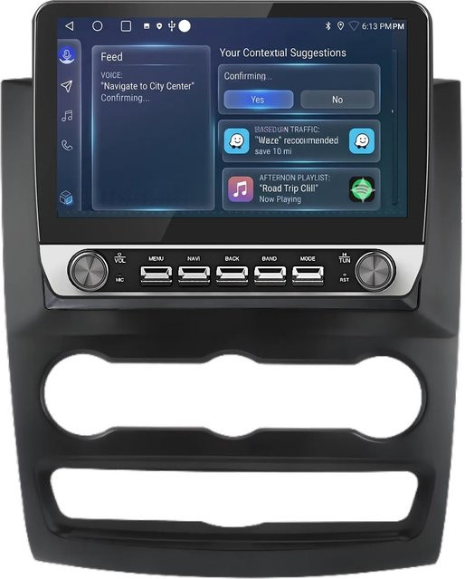Junsun 10 Zoll Autoradio mit Bluetooth und GPS für BENZ Sprinter und VW Crafter (2009 bis 2016) in Schwarz - Bild 1