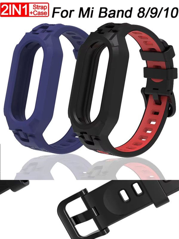 Xiaomi Uhrenarmband Silikon, Schwarz, Unisex - Bild 6