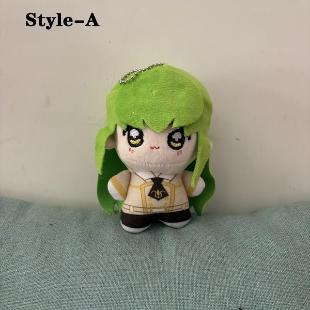 Yiran toy Code Geass C.C. Plüschtier Puppe, mit grüner Robe, ab 14 Jahren - Bild 1