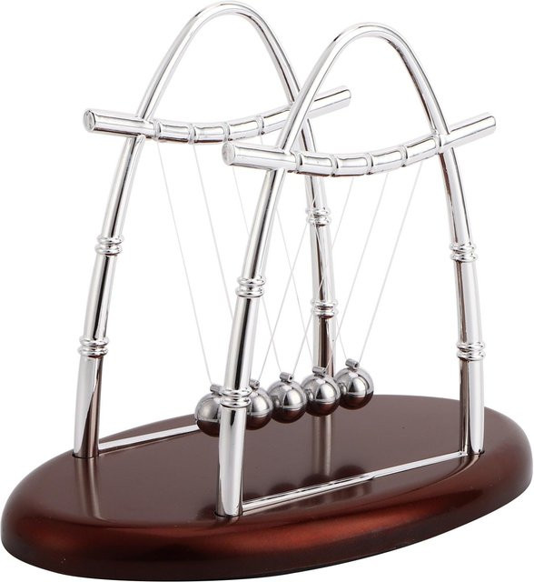 Tooarts Newtons Wiege Balance Stahlkugeln, Physik Wissenschaft Pendel, Ornamente Spielzeug - Bild 1