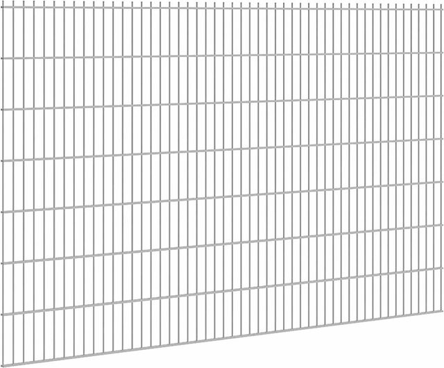 FLORAWORLD Doppelstabmatte aus Stahl in Silber, H x B x T: 143 x 251 x 2,3 cm - Bild 1