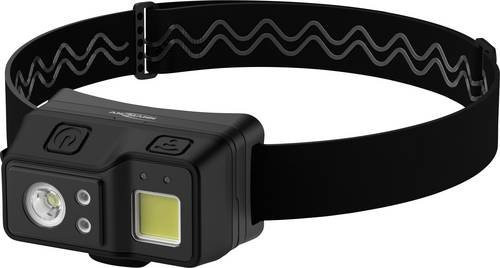 Ansmann Stirnlampe HD700RS-DS COB LED in Schwarz mit dimmbarer Lichtleistung und wiederaufladbarem Li-Ionen Akku - Bild 1