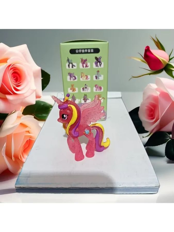 Bandai Kawaii Little Pony Collector's Edition Actionfigur aus PVC als Desktop Ornament und Geschenk für Mädchen - Bild 4