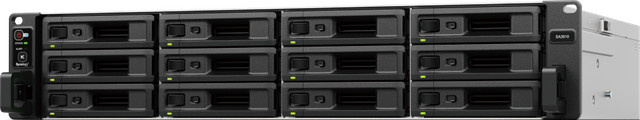 Synology SA3610 NAS und Speicherserver Rack 2U in Schwarz-Grau mit Ethernet-Anschluss - Bild 1