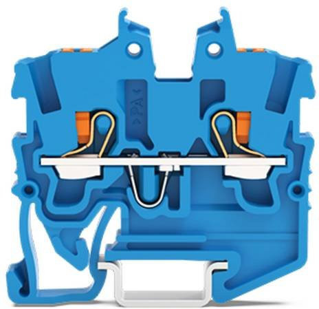 WAGO 2250-1204 Durchgangsklemme Blau 100 Stück - Bild 1