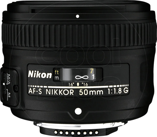 Nikon AF-S 50 mm f/1.8G Objektiv in Schwarz für Nikon F-Mount - Bild 1