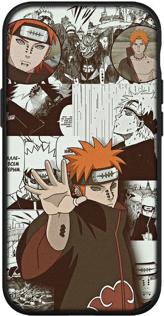 Naruto Akatsuki Handyhülle für iPhone, Samsung Galaxy, Xiaomi Redmi und Huawei in Himmelblau von Bandai - Bild 1