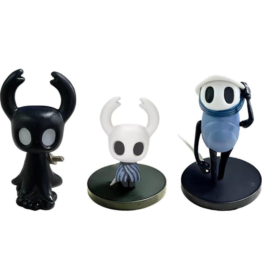 Bandai Hollow Knight Spielfiguren-Set, PVC-Actionfiguren, Hornet, Quirrel & Grub - Bild 5