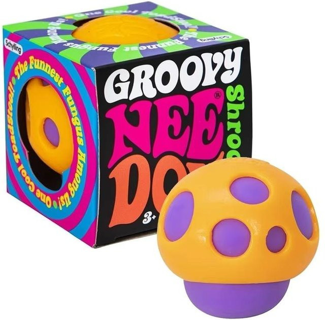 Needoh Groovy Shroom Quetschball, Fidget Knetspielzeug - Bild 1