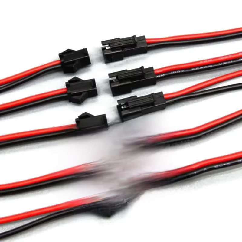 10 Paar JST SM 2-Pin Steckverbinder Set mit 10 cm Kabel Schwarz für LED Streifen und Lampen Anschlüsse - Bild 4