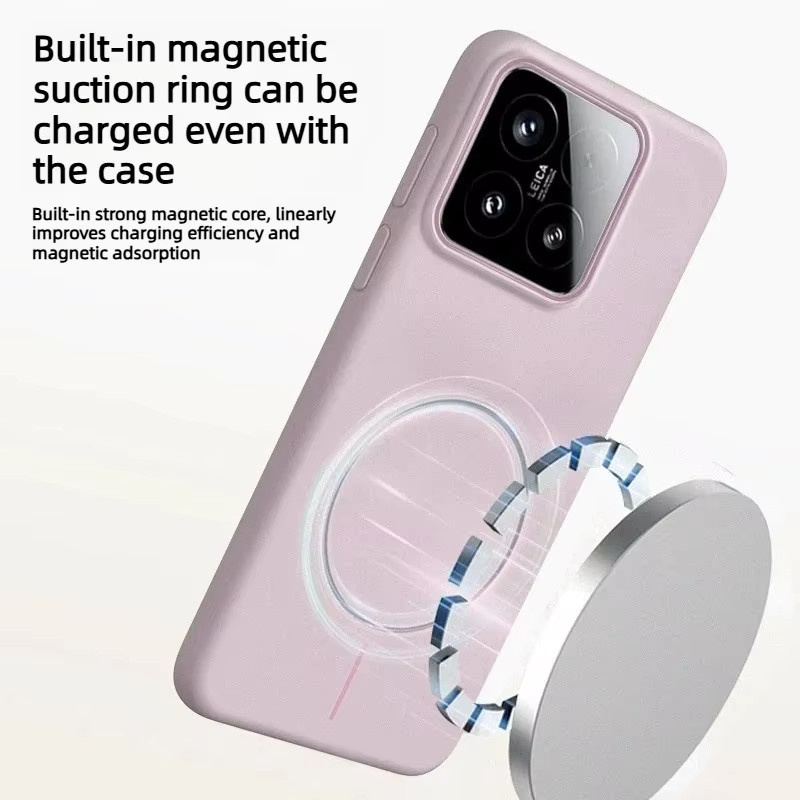 Matte Anti-Fingerprint Schutzhülle für Motorola Signature Edge 70Ultra Fusion 60Pro G67/57/47/37 Power mit MagSafe Kompatibilität in Pink - Bild 4