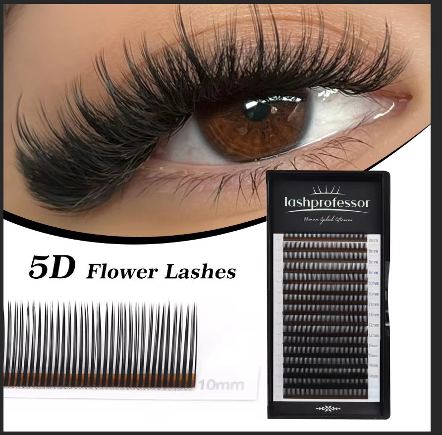 lashprofessor 5D Fairy Lashes Spikes, Schwarz/Braun, Unisex - Bild 6