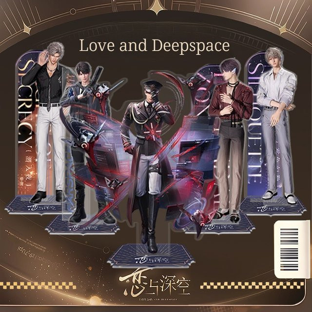 Love and Deepspace Figur Standee, Acryl Stand Desktop Dekoration, 16cm - Bild 1