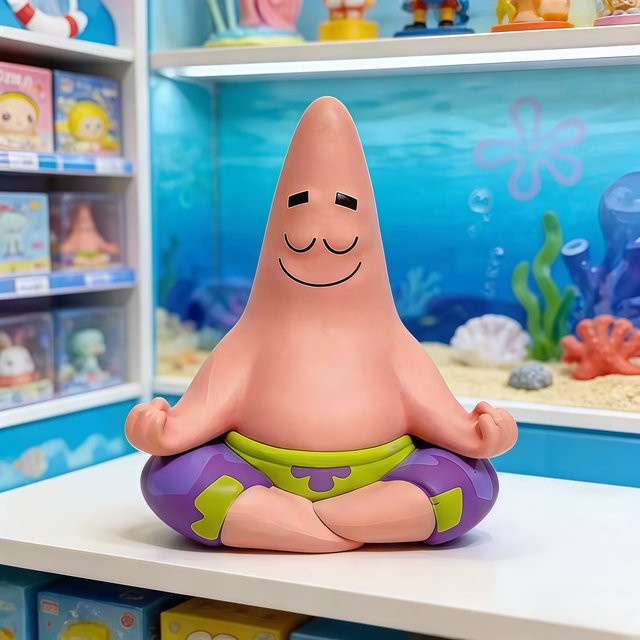 Bandai SpongeBob, Einzelfigur, Meerestiere - Bild 1