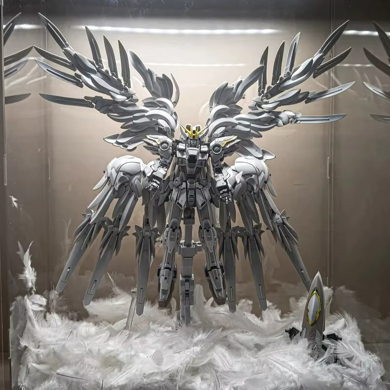 Bandai Gundam Mg Wing Mecha Bausatz, 1:100, Weiß, Kunststoff - Bild 3
