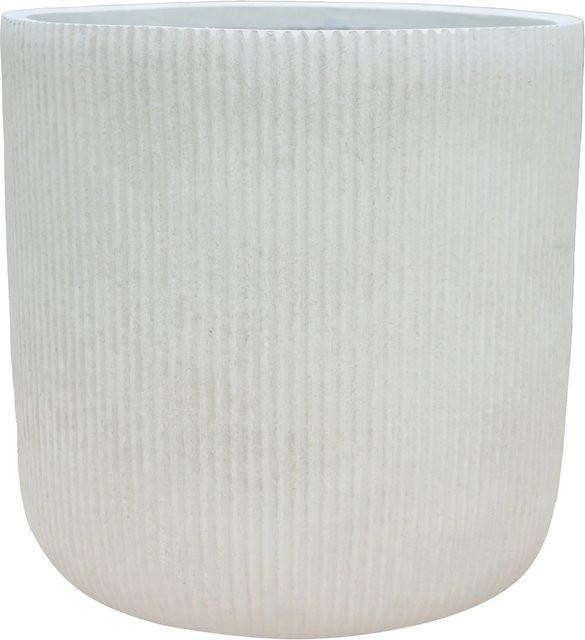Pflanztopf Talen von Aplanta in Beige, B/T/H: 38 x 38 x 36 cm - Bild 1