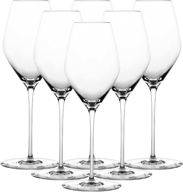 Spiegelau Hi-Lite Champagnergläser aus Kristallglas, transparent, 6er Set, 347 ml - Bild 1