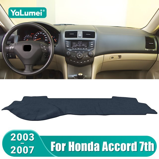 YaLumei Armaturenbrett-Sonnenblende für Honda Accord 7. Generation 2003-2007, rutschfeste Instrumententafel-Abdeckung als Auto-Zubehör - Bild 1