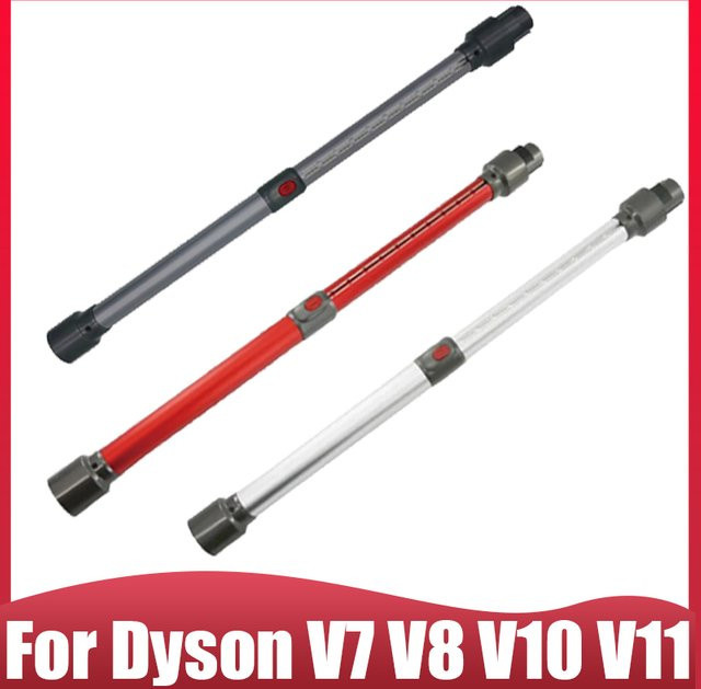 Dyson Teleskopstange Verlängerungsrohr in Rot für V7 V8 V10 V11 V15 Staubsauger, Länge: 70,0 cm - Bild 1
