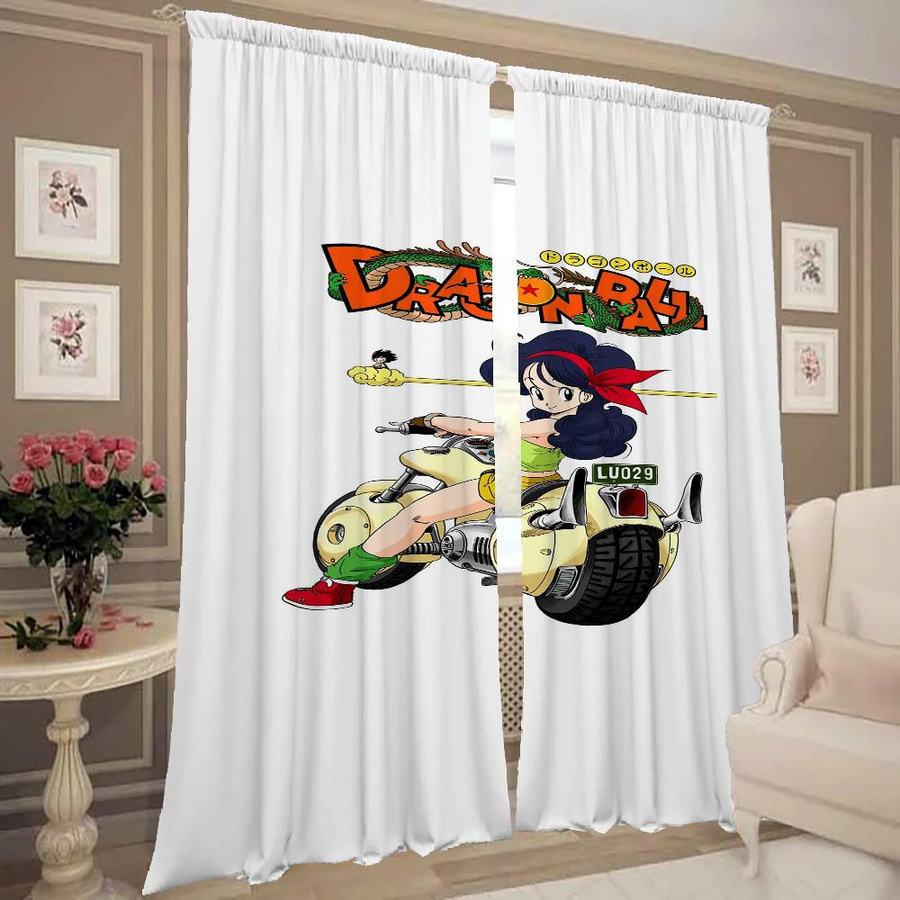 Modernes Verdunklungsvorhang-Set für Schlafzimmer, Wohnzimmer und Küche von Household supplies MH, Breite: 50 cm, Höhe: 70 cm, 2 Stück - Bild 1