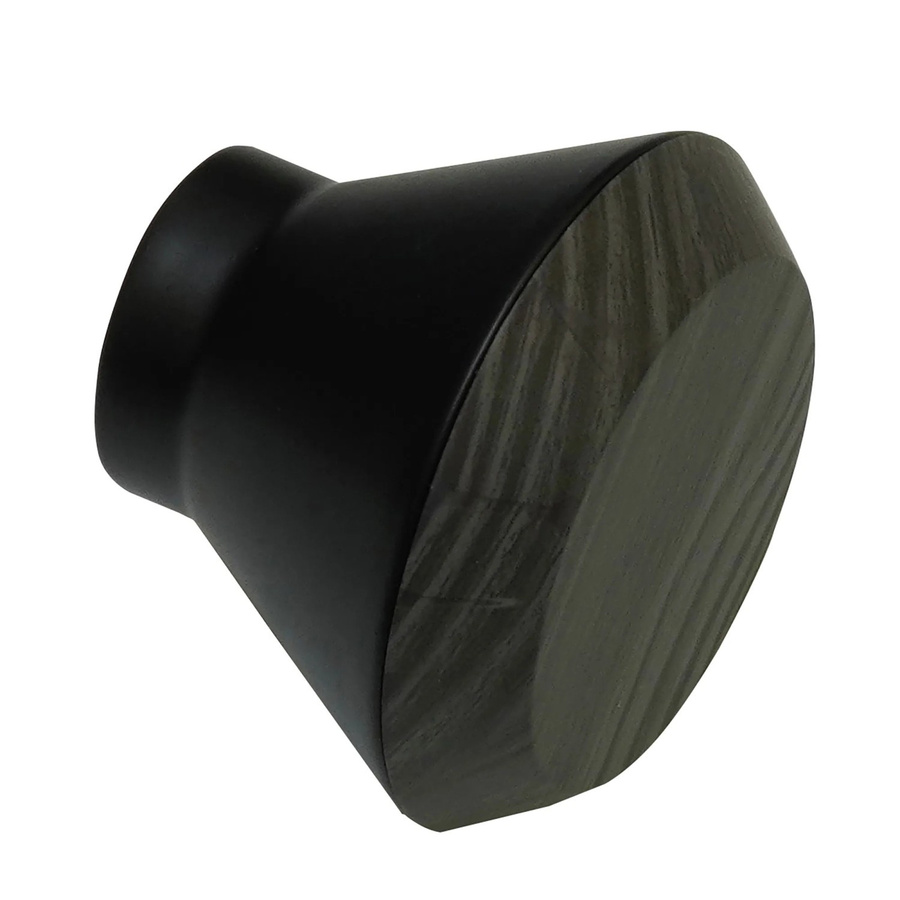 Gardinia Endknopf Stamp Denver für Stangen mit Ø 25 mm in Grau - Bild 2