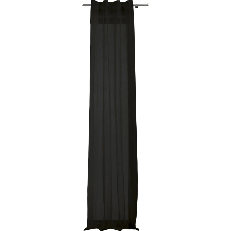 Mydeco Schlaufenschal Pure Schwarz, semi-transparent, B: 300 cm, H: 135 cm - Bild 2