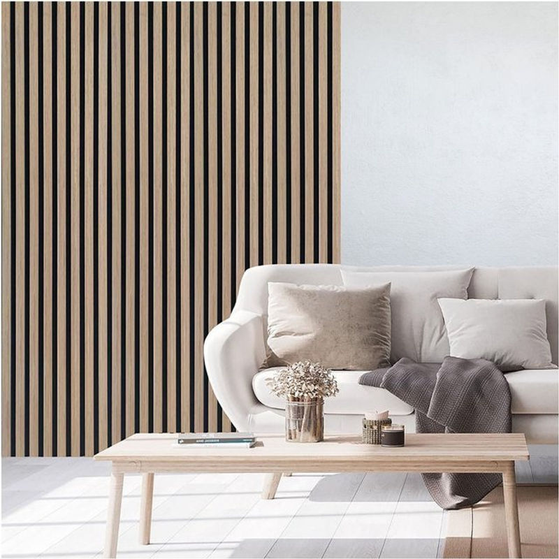Home Deluxe SONIC Akustikpaneel Wandgestaltung in Light Oak, B: 40 cm, H: 240 cm - Bild 2