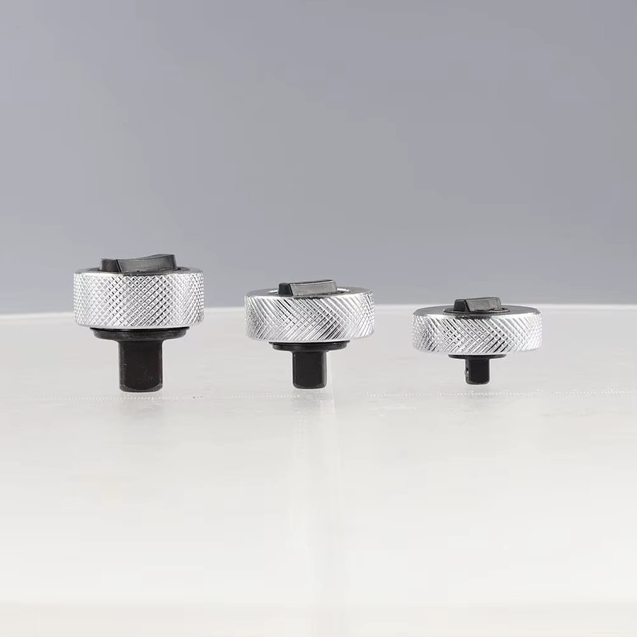 KITPIPI Mini Ratsche Steckschlüssel aus Stahl in Silber mit 1/4", 3/8" und 1/2" Antrieb und reversibler Funktion - Bild 4
