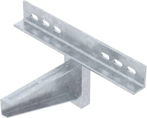 OBO Bettermann Wandausleger aus Metall in Silber, L x B x H: 21,0 x 5,0 x 33,5 cm - Bild 1