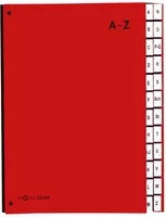 PAGNA Pultordner Color A - Z mit 24 Fächern für A4 und Überformate, rot - Bild 1