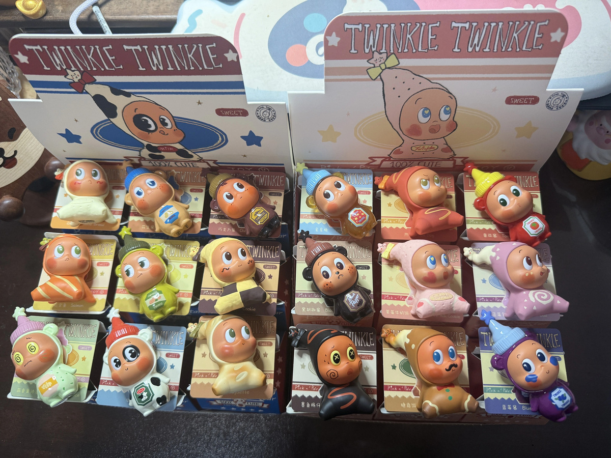 Pop Mart Twinkle Twinkle Create Your Taste Series Blind Box Mystery Box bunte Anime-Sammelfigur aus Kunststoff - Bild 2