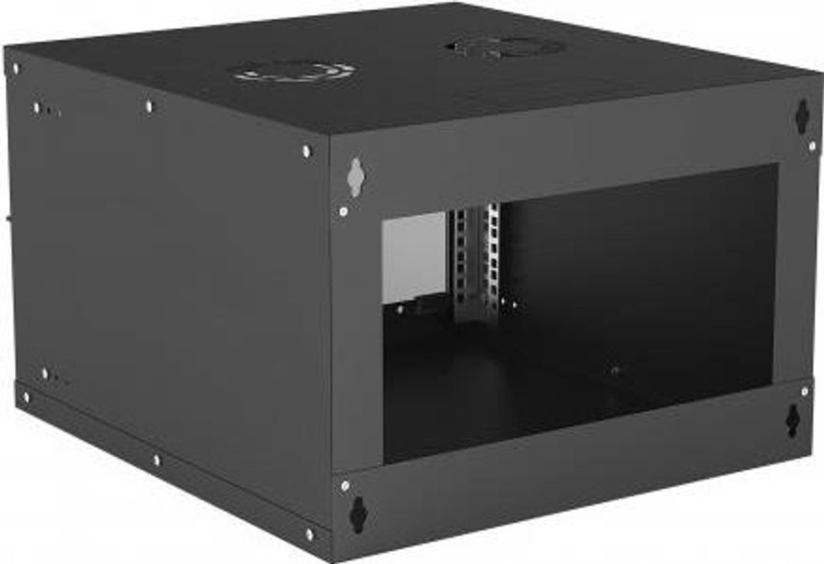 Intellinet Basic Line 19 Zoll Wandgehäuse 6HE Schwarz RAL 9005 B/T/H: 540 x 560 x 353 mm - Bild 2