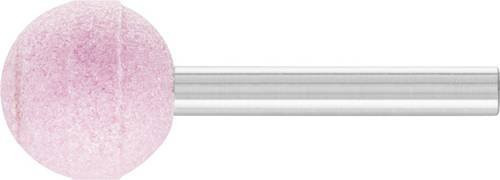 PFERD STEEL EDGE Schleifstift Kugel Ø 20x20 mm, Schaft-Ø 6 mm, Körnung A60, Pink, für Stahl und Stahlguss - Bild 1