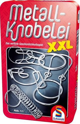 Schmidt Spiele Metall Knobelei XXL, Mitbringspiel, ab 7 Jahren - Bild 1