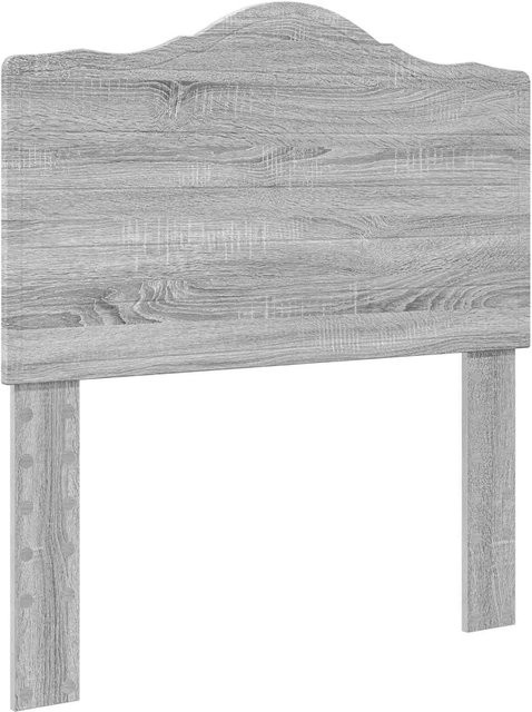 vidaXL Kopfteil für das Bett in Grau Sonoma, modernes Design aus Holzwerkstoff, Breite: 80 cm - Bild 1