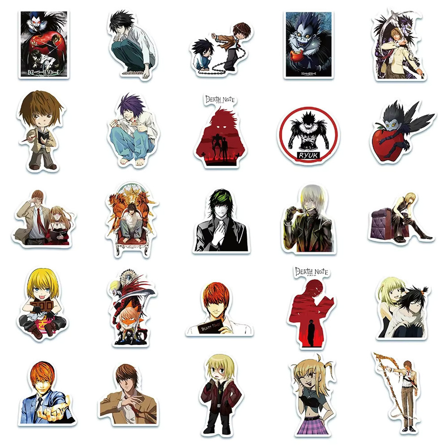 Bandai Death Note Anime Cartoon-Aufkleber, Bunt / Mehrfarbig - Bild 3