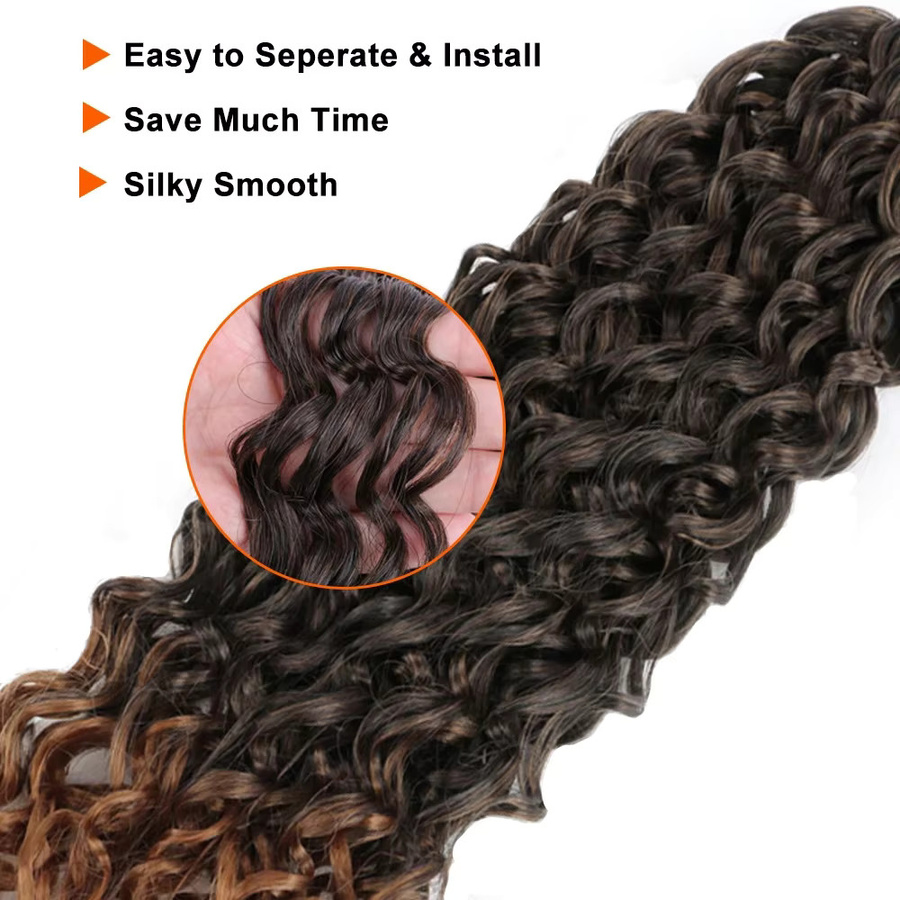 SHES BEAUTY Gogo-Curl Flechthaar, Strand-Curl, Wasserwelle, Damen - Bild 1