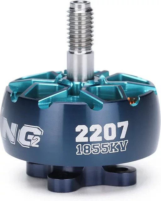 iFlight XING2 XING V2 Bürstenloser FPV-Motor für RC-Drohnen mit 5 mm Welle, Farbe: Blau - Bild 1