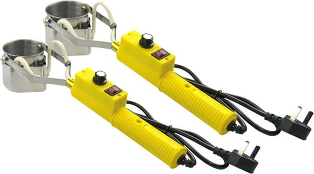 Tragbarer Löttopf mit einstellbarer Temperaturregelung in Gelb, 300W/500W, Handheld Entlötbadwerkzeug - Bild 1