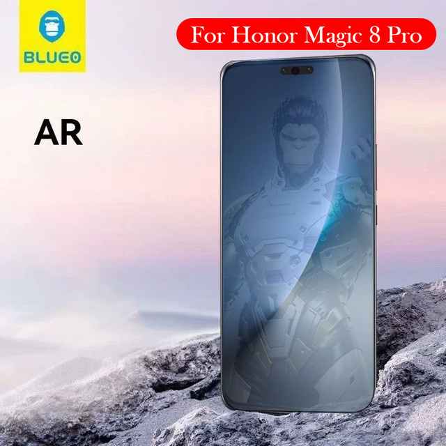 Blueo AR gehärtetes Glas Displayschutzfolie für Honor Magic 8 Pro in Transparent - Bild 1