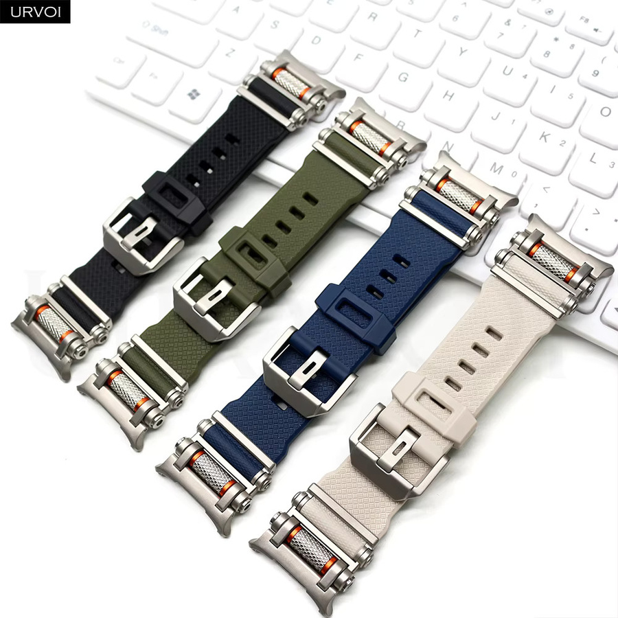 URVOI Uhrenarmband Silikon, Galaxy Watch Ultra 47mm, Unisex - Bild 3